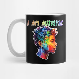 I am autistic Mug